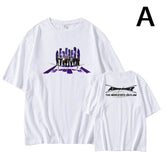 KPOP OUTLAW Print Loose T-shirt